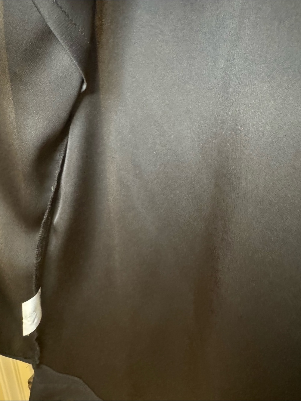 Women’s Ann Taylor Solid Black Button Down Blouse Size M - Picture 7 of 14